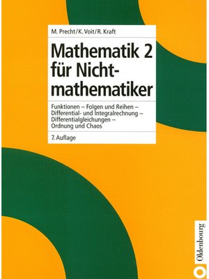 cover image of Mathematik 2 für Nichtmathematiker